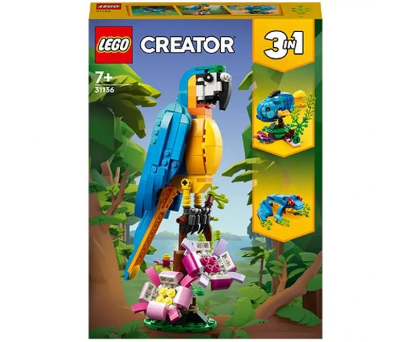 LEGO® Creator: Egzotična papiga 3 u 1 (31136)