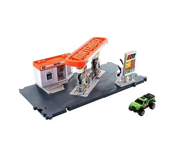 Matchbox: Action Drivers Benzinska set za igranje - Mattel