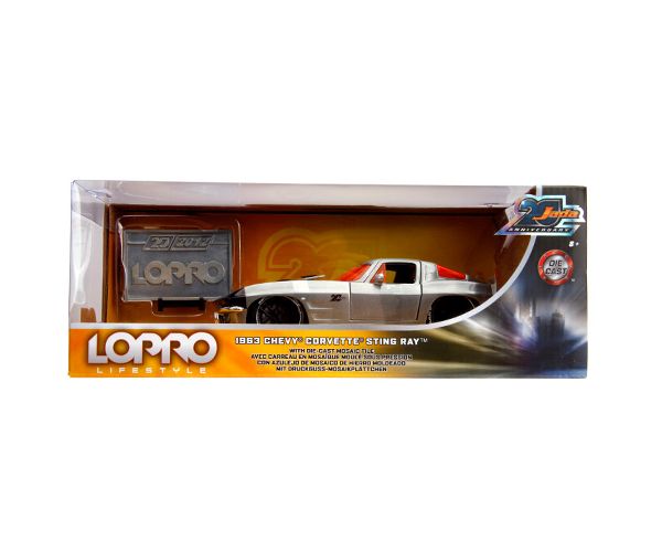 1963 Chevy Sting Ray metalni automodel 1/24 - Simba Toys