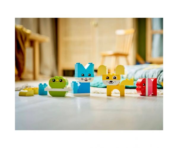 LEGO® DUPLO®: Kreativan i sladak, 3 u 1 kućni ljubimci (10477)