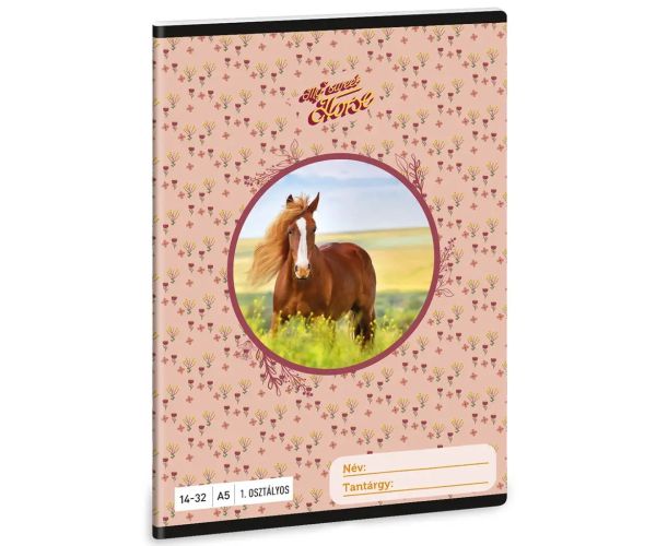 Ars Una: My sweet Horse bilježnica s crtama za 1. razred A/5
