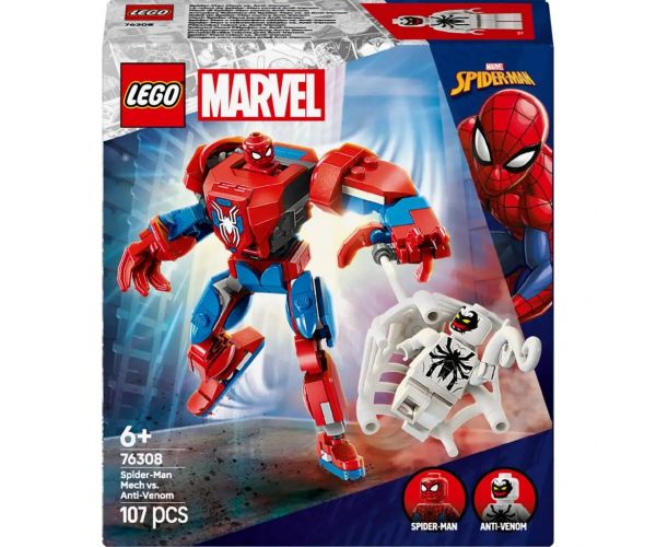 LEGO® Super Heroes: Marvel - Spider-Man robot protiv Anti-Venoma (76308)