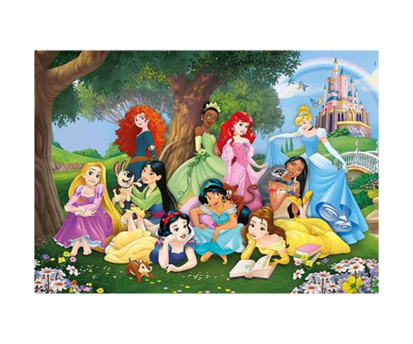Disney Princeze 104-dijelni Super Color Puzzle - Clementoni