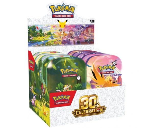 Pokémon TCG: 30. obljetnica Mini Tin 2 komada s booster paketom u više varijanti 1 komad