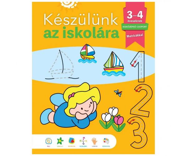 Suncokret: Pripremamo se za školu - za djecu od 3-4 godine