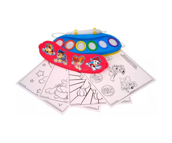 Crayola: Color Wonder Čarobni set za bojanje s svjetlećim kistom - Paw Patrol