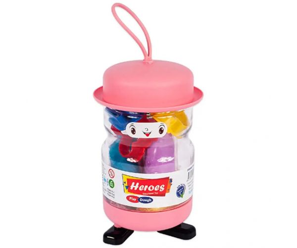 Play-Dough: Heroes plastelin set - razne vrste