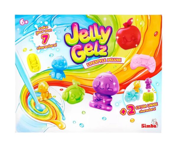 Jelly Gelz Lifestyle Deluxe kreativni set za izradu gel figura - Simba Toys