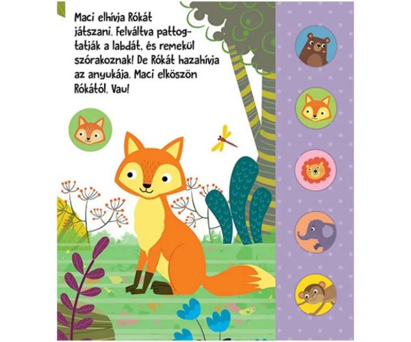 Glasni prijatelji - Medo i njegovi prijatelji knjiga za bebe