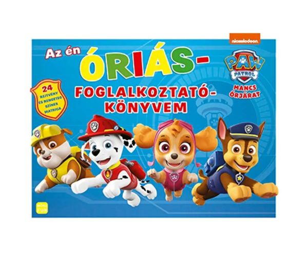 Móra: Paw Patrol - Moja velika radna knjiga