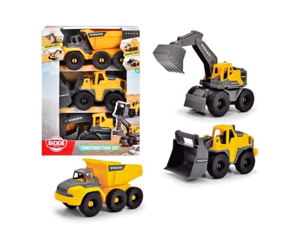 Volvo radne mašine 3-dijelni set - Dickie Toys