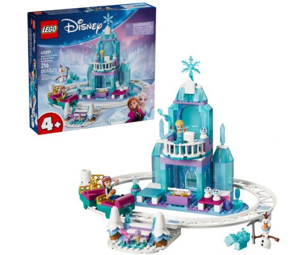 LEGO® Disney: Elzin ledeni dvorac i avanture saonicama (43281)