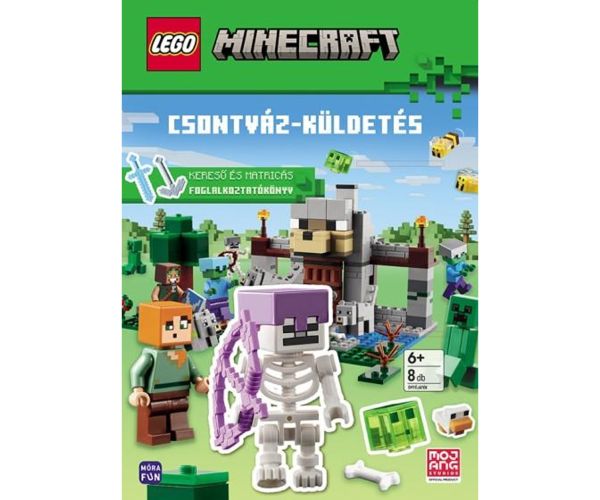 Móra: LEGO® Minecraft Misija s kosturom radna knjiga