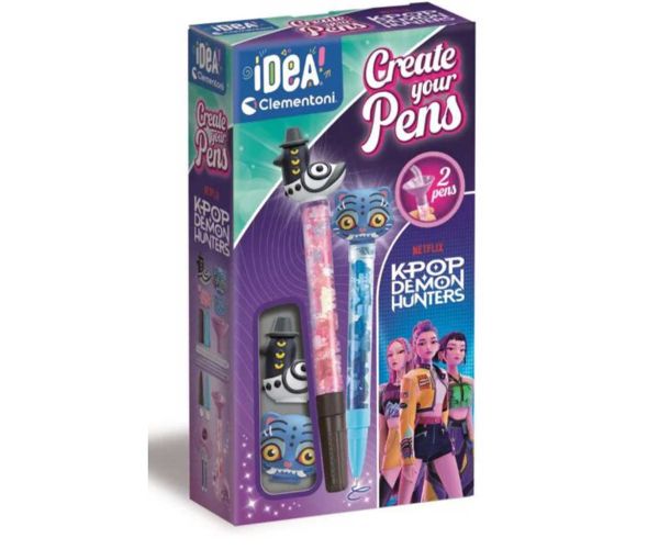Idea Art Mini: K-Pop Demon Lovci set za izradu olovaka Sussie i Derpy - Clementoni