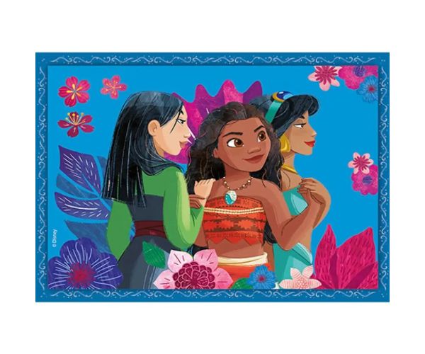 Disney princeze 4 u 1 puzzle - Clementoni