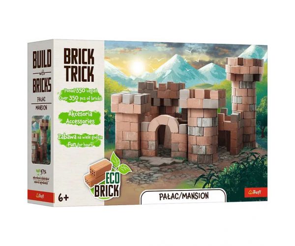Brick Trick od opeke gradimo: Dvorac 350 dijelova građevinske igre - Trefl