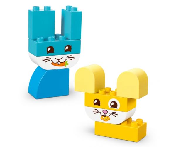 LEGO® DUPLO®: Kreativan i sladak, 3 u 1 kućni ljubimci (10477)