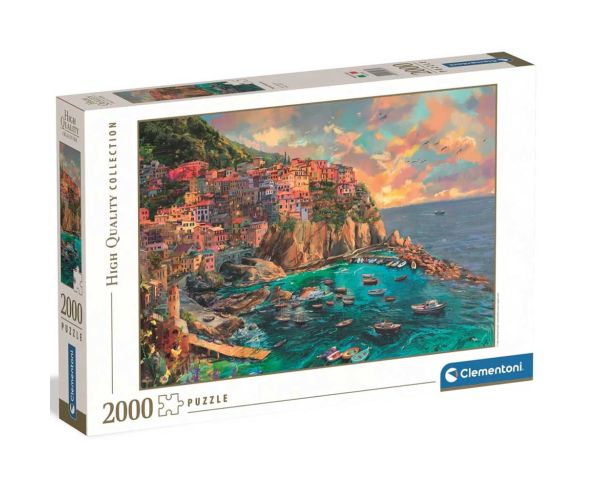 Slikani Manarola HQC 2000 komadni puzzle - Clementoni