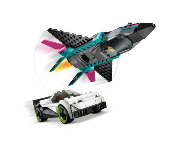 LEGO® City: Zrakoplov protiv automobila (60489)