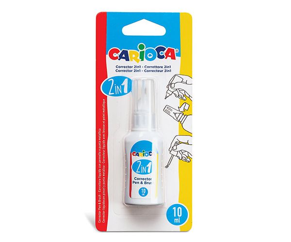 2u1 korektor 10ml - Carioca