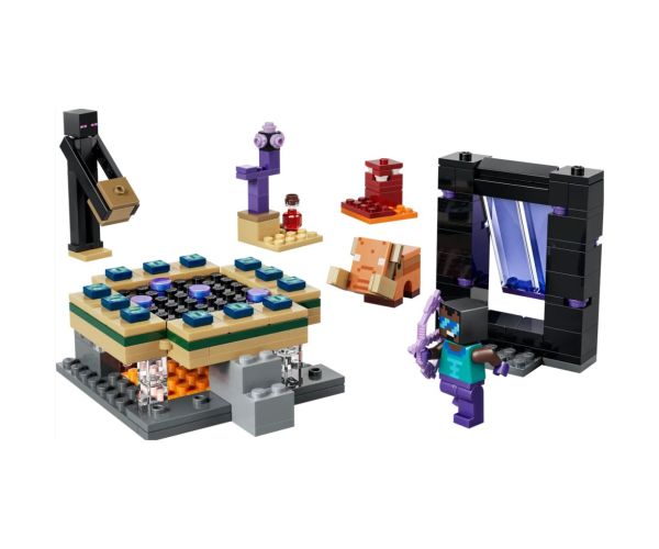 LEGO® Minecraft: Putovanje do vrata u podzemlje i do krajnjeg portala (21584)