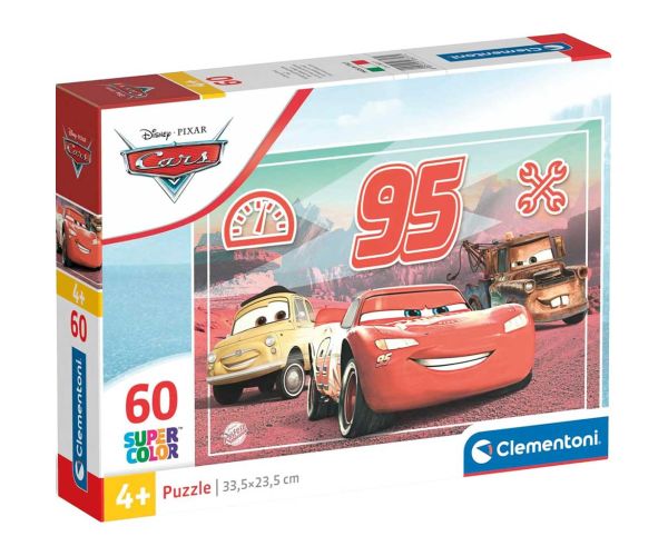 Autići Super Color 60 komadna puzzle - Clementoni