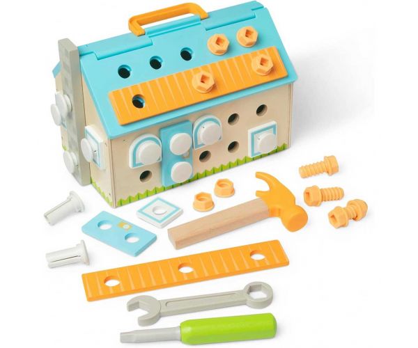 Melissa&Doug: Izgradi kuću 56-dijelni set igračaka - Spin Master