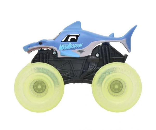 Monster Jam: Svijetleći Megalodon monster truck – 1/43 - Spin Master