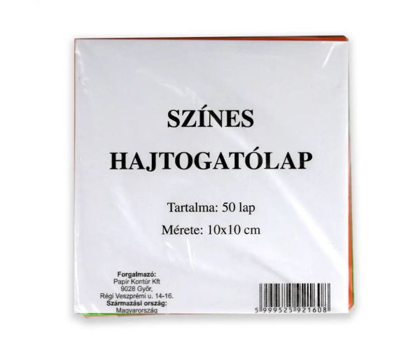 Set od 50 komada papira za savijanje, 10x10 cm