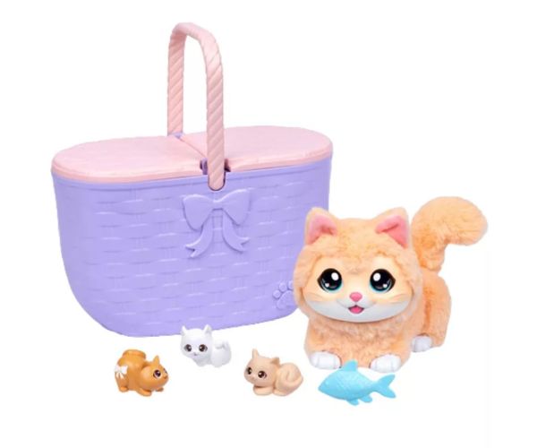 Little Live Pets: Mačka u košarici s mačićima