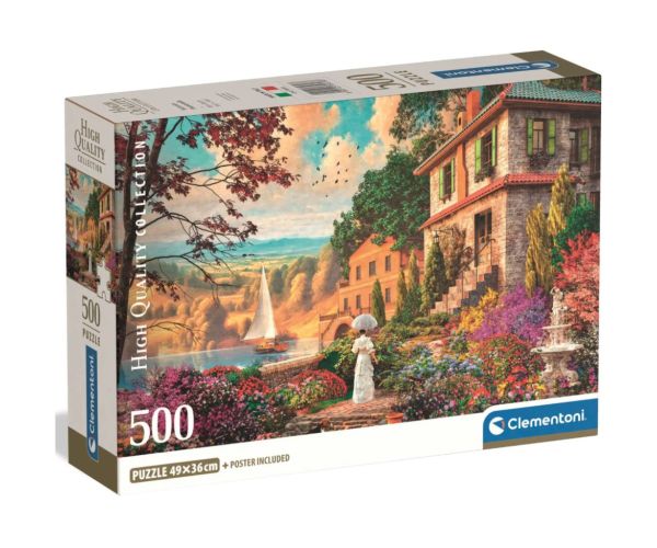 HQC Viktorijanska šetnja puzzle 500 kom - Clementoni