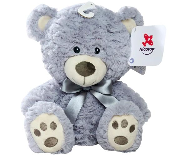 Nicotoy: Sjedeća plišana medvjed u više boja 25cm 1db – Simba Toys