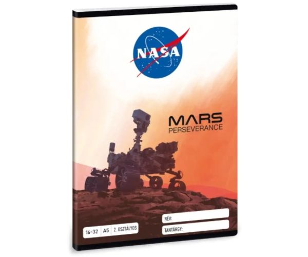 Ars Una: NASA bilježnica za 2. razred sa linijama A5 16-32