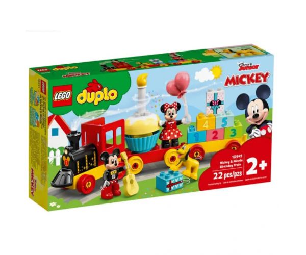 LEGO® DUPLO®: Disney Mickey & Minnie rođendanski vlak (10941)