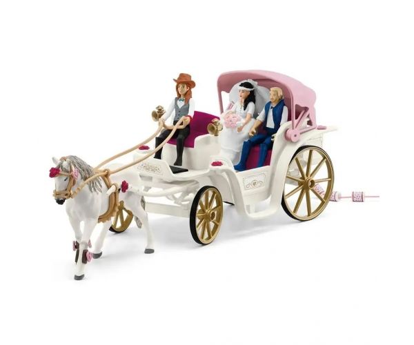 Schleich: Horse Club - Set za vjenčanje s kočijom (42641)