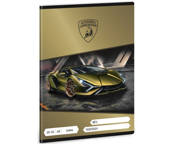 Ars Una: Lamborghini Revuelto bilježnica bez linija A/5 20-32