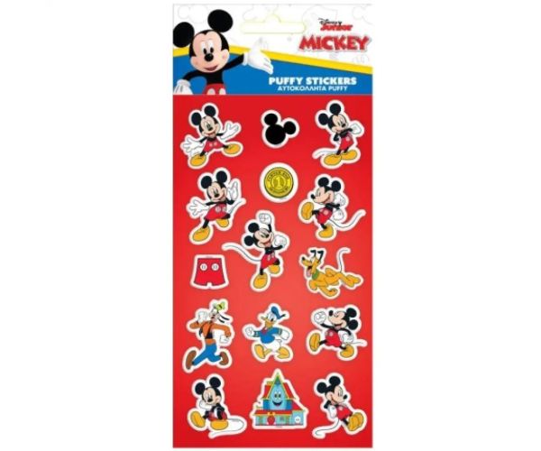 Mickey Mouse i prijatelji 3D set naljepnica na listu 10x22 cm