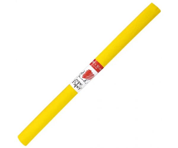 ICO: Süni krep papir u žutoj boji 200x50cm