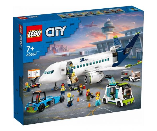 LEGO® City: Zrakoplov za putnike (60367)