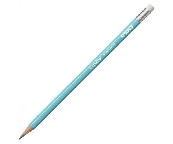 Stabilo: Swano pastelno plava gumica grafitna olovka HB