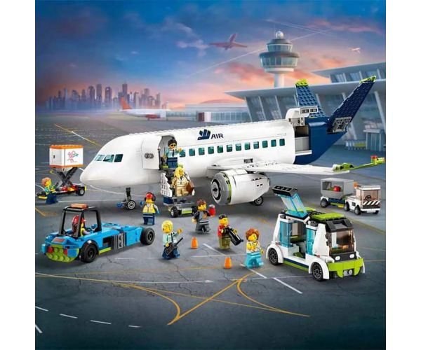 LEGO® City: Zrakoplov za putnike (60367)