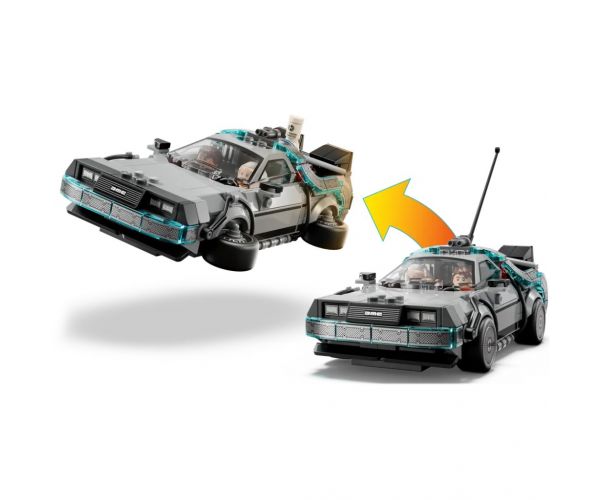 LEGO® Speed Champions: Povratak u budućnost vremenski stroj (77256)