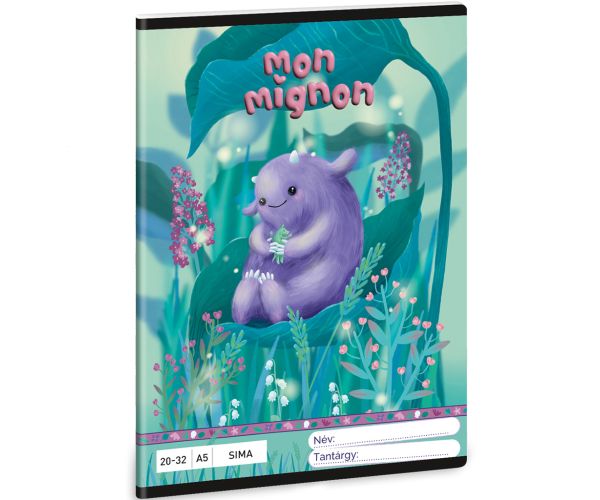 Ars Una: Mon Mignon obična bilježnica A/5 20-32
