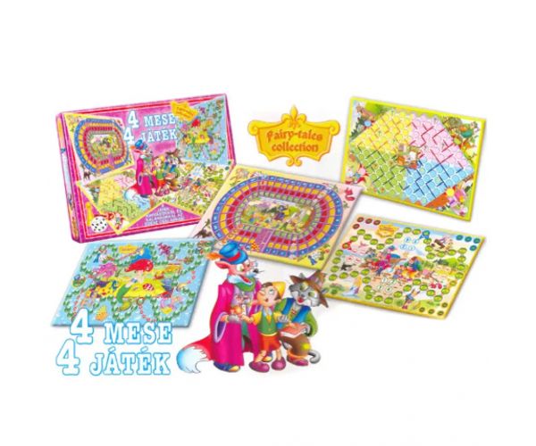 4 legjobb mesés társasjáték - D-Toys