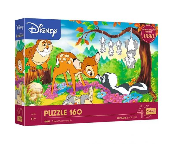 40 Éves Jubileum - Bambi 160db-os puzzle - Trefl