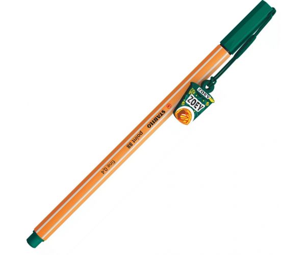 Stabilo: K-Pop Lovci Demona Point 88 zeleni marker s ukrasom Zoey 0,4mm