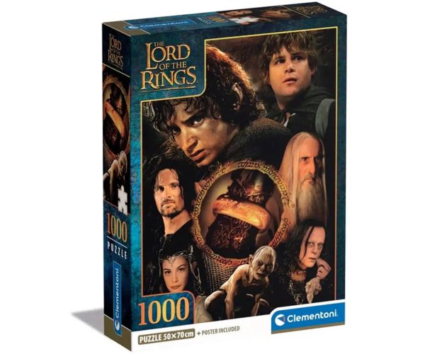 Gospodar prstenova: Početak misije 1000 dijelova puzzle - Clementoni