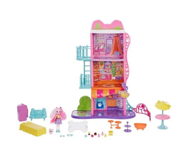 Enchantimals: Komplet za igru ​​City Tower - Mattel