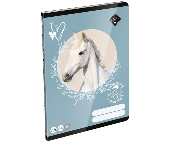 ICO: LizzySuli Wild Beauty Sport Club bilježnica bez linija A/5 20-32