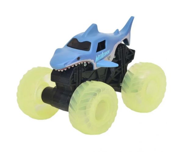 Monster Jam: Svijetleći Megalodon monster truck – 1/43 - Spin Master